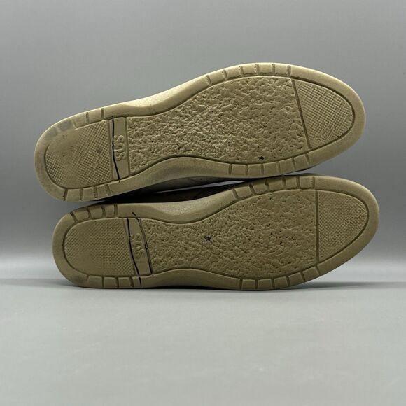 SAS Free Time Walking Shoes Sneakers Womens Size 8.5 Slim Bone Leather Lace Up - Picture 8 of 9